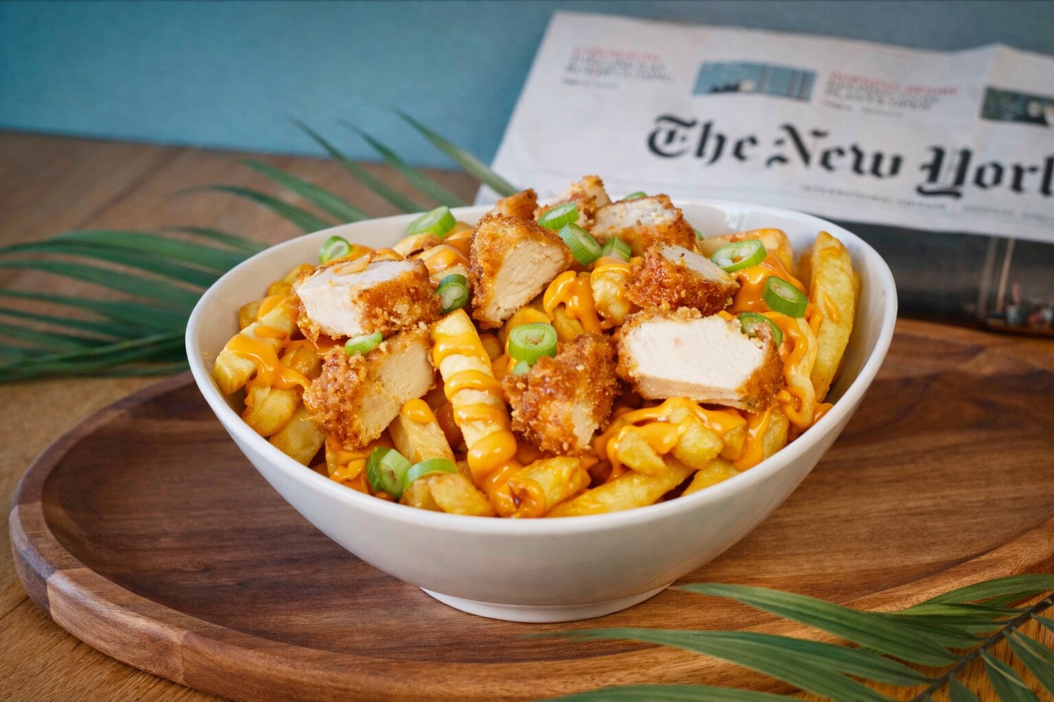 Poutine Poulette au poulet